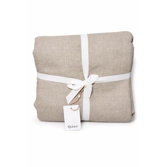 Quince European Linen Room Darkening Curtain Panel Dark Flax 96x84 NWT - Picture 7 of 7